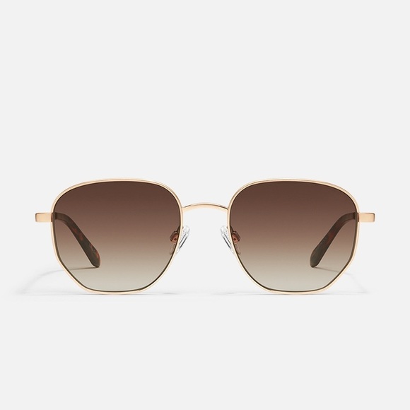 QUAY BIG TIME round metal sunglasses